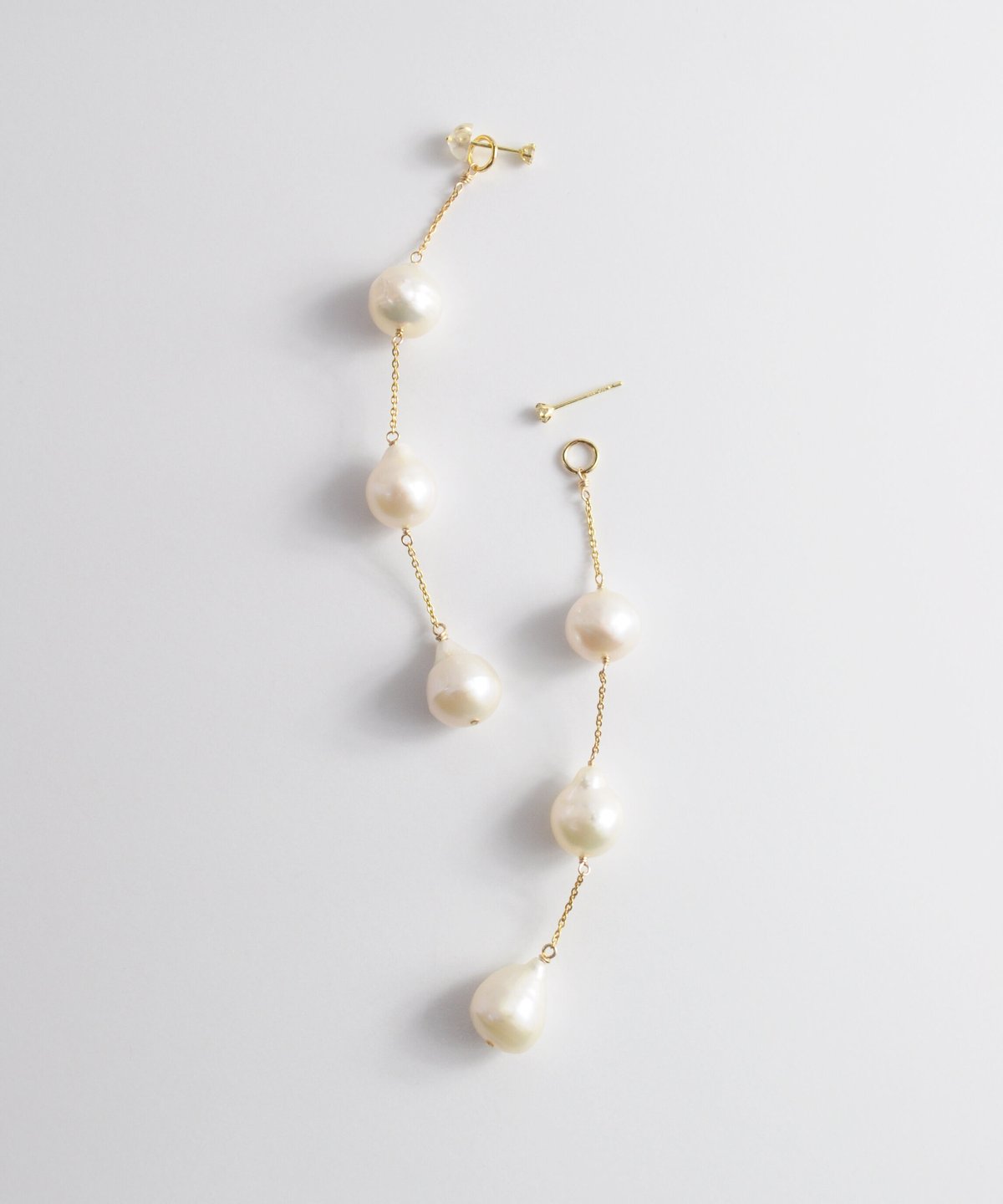 anq.】K14GF ・ステーションバロックパール チャーム | KU-CROISSANT