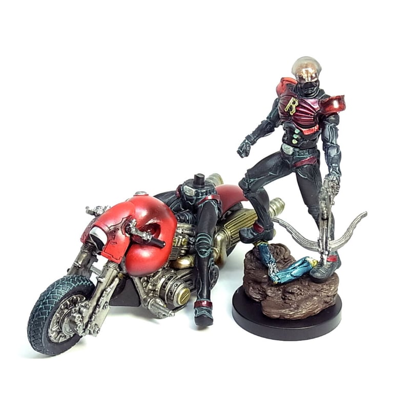 S.I.C.匠魂 SPECIAL レッドハカイダー & ハカイダーバイク 【レッド