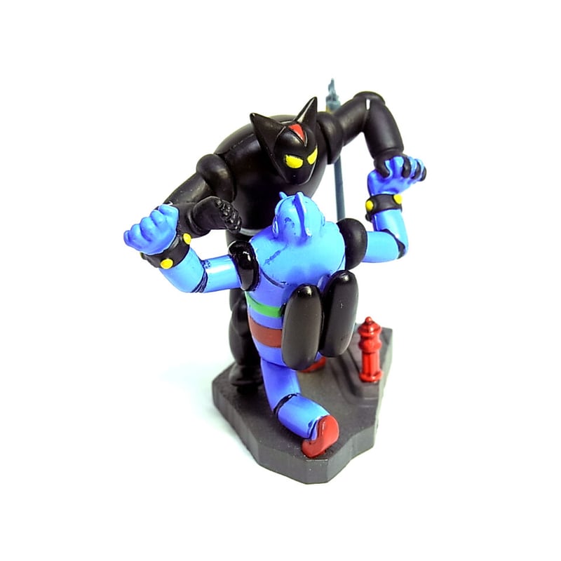 タイムスリップグリコ第1弾 02.「鉄人28号対ブラックオックス」カラー