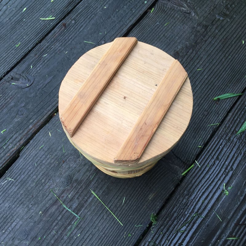 手作り木樽2kg | 木樽屋 | 手づくりの木の樽、木の桶お届けいたします。