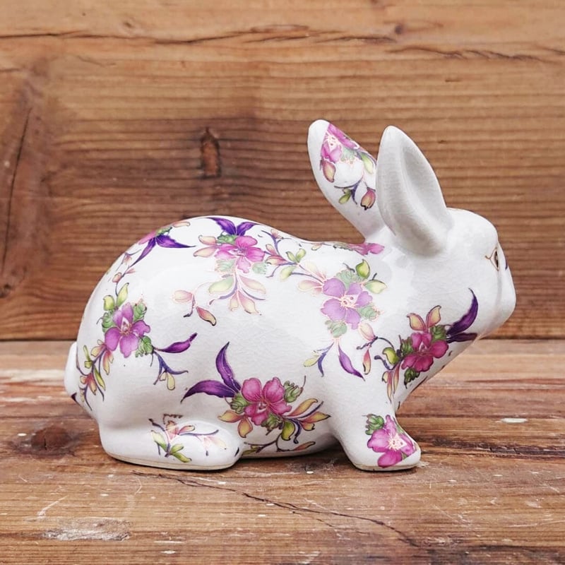 花柄うさぎのオーナメント（大） | 中国・台湾・香港・アジアの