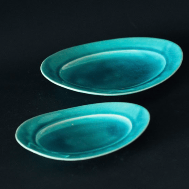 あわびウェア オーバル皿 S | 道具屋 nobori