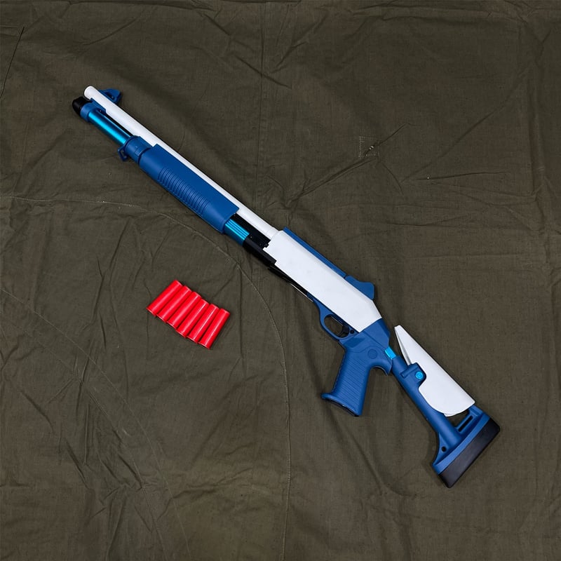 UDL・XM1014】スポンジダーツ・単発式ポンプアクションショットガン