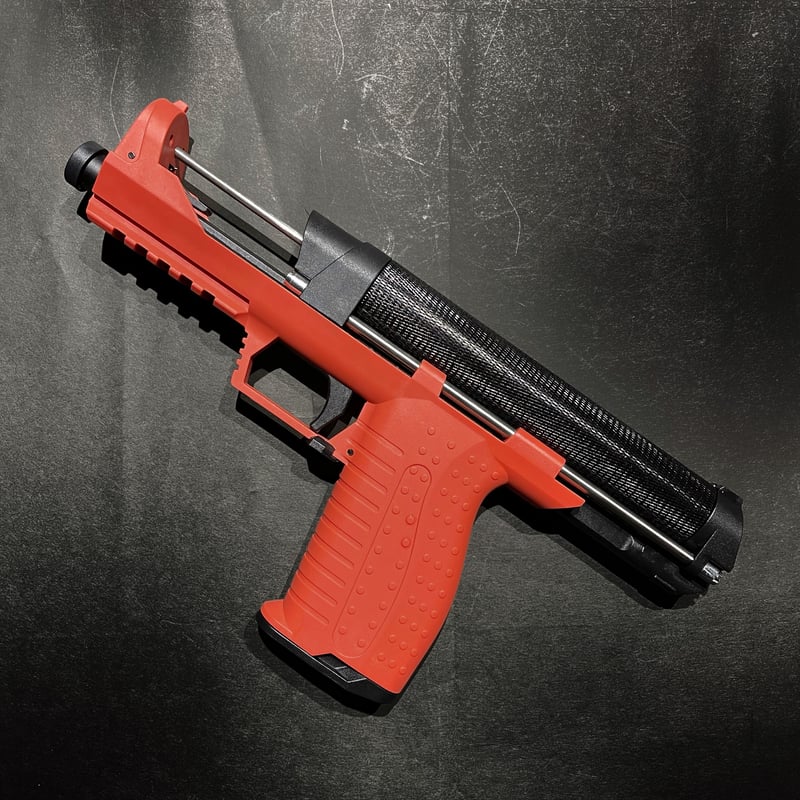 GY03・PARROTS】ショートダーツブラスター・エアコッキング拳銃型