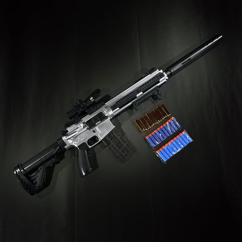 M416】スポンジダーツ・エアコッキング排莢型トイガン | 【臥龍商店