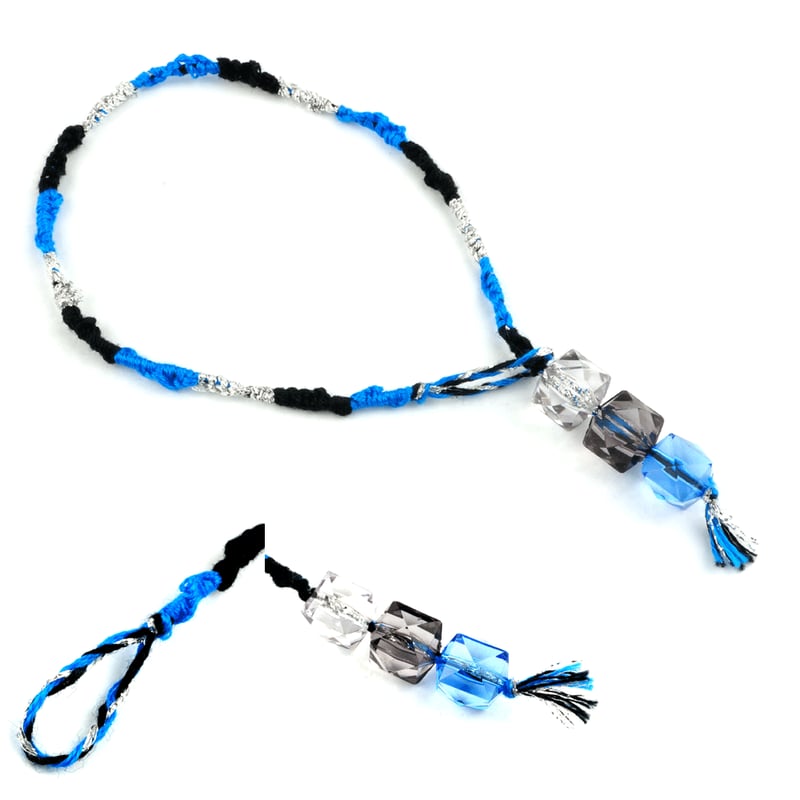 ミサンガ Missanga シルバーラインアンクレット レディース