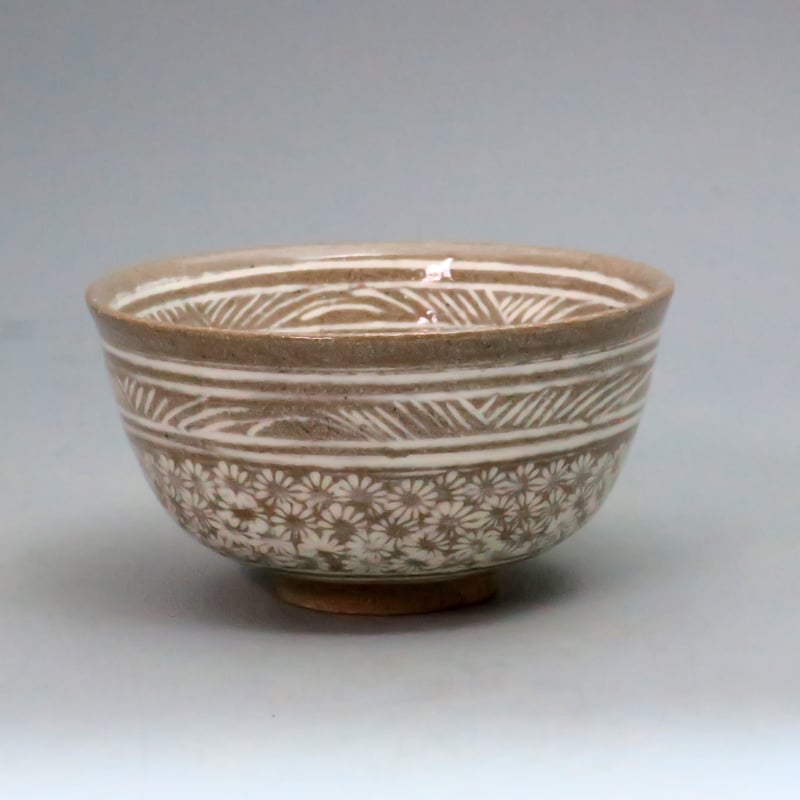 中里太郎右衛門窯 唐津三島湯呑 (B-39) | 中里太郎右衛門窯【公式通販