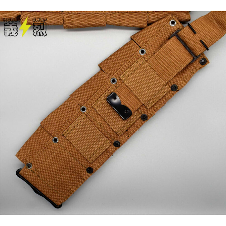 WW2米軍M1923カートリッジ・ベルト【カーキ色】・復刻品 | 義烈