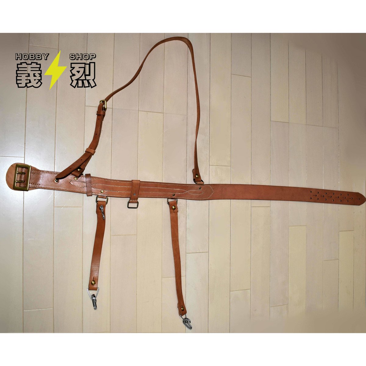 日本海軍陸戦隊士官用剣帯『陸戦ベルト』・復刻品 | 義烈