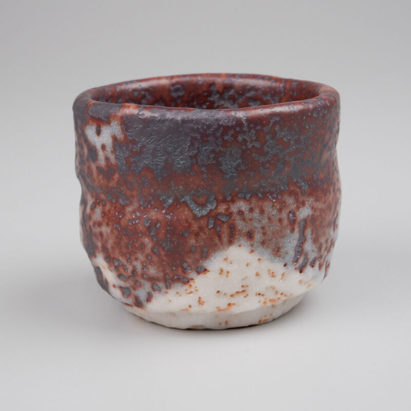 若尾利貞？ ぐい呑み 桃山手？ U62-2M 2411 若尾利貞？ ぐい呑み