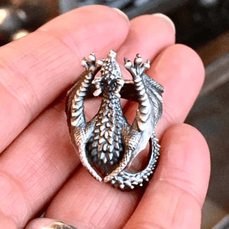 即納可能！】落ちたくないドラゴン（リング）［林檎屋］ | 上州本店 蛇骨堂