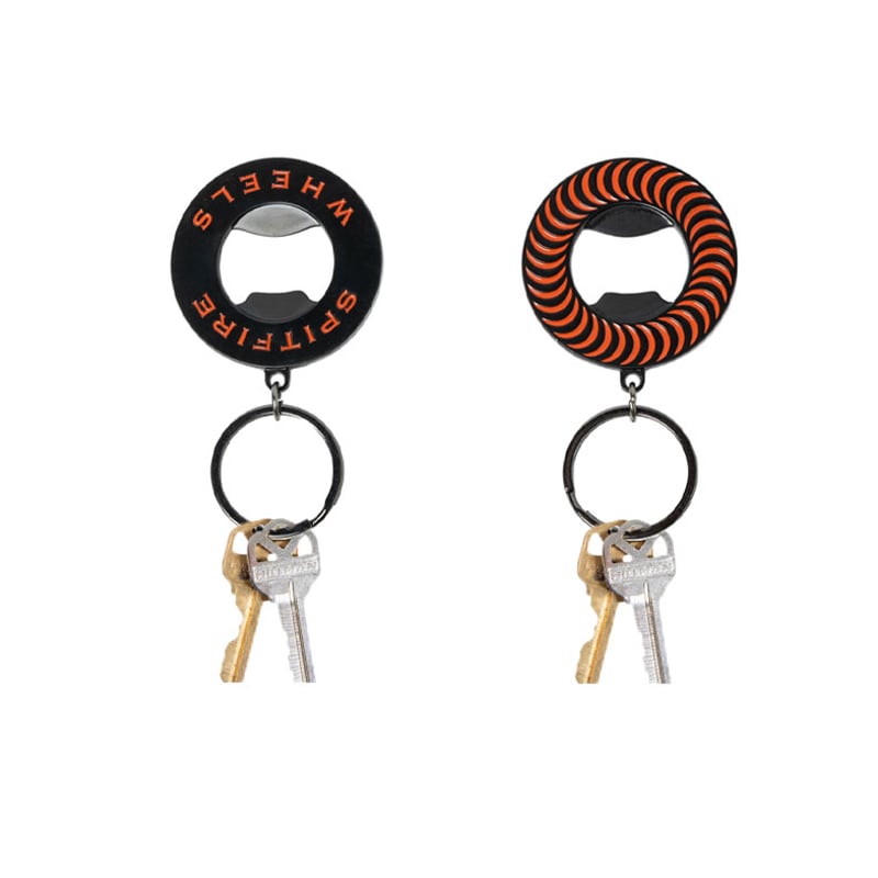 SPITFIRE CLASSIC SWIRL BOTTLE OPENER KEYCHAIN |