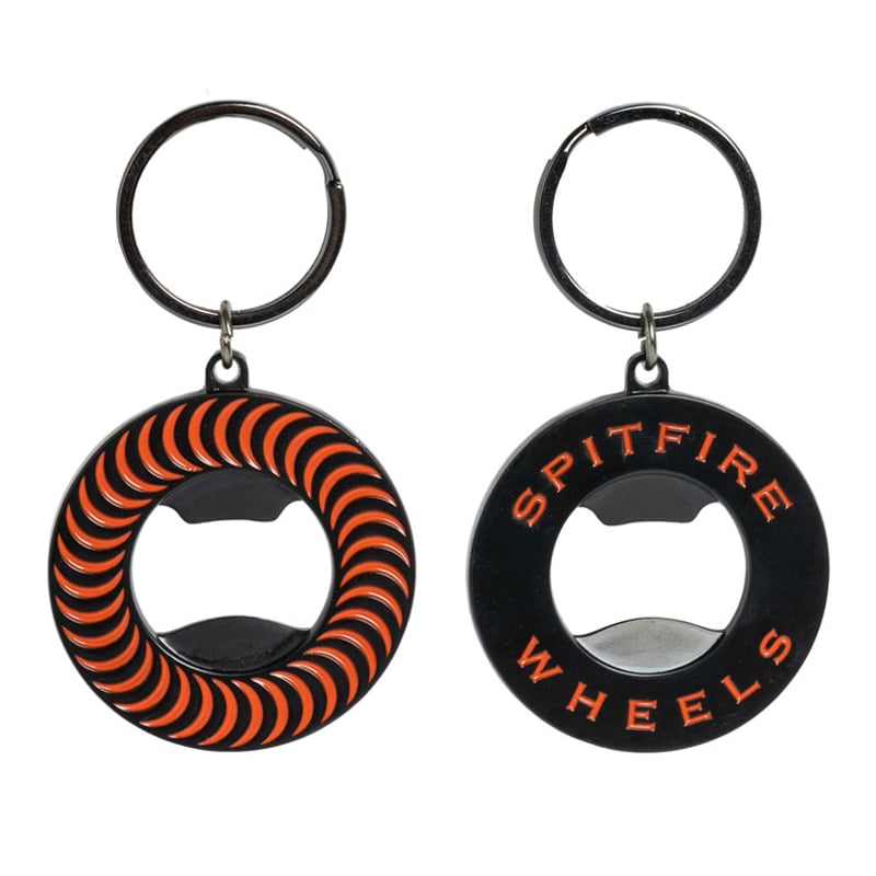 SPITFIRE CLASSIC SWIRL BOTTLE OPENER KEYCHAIN |