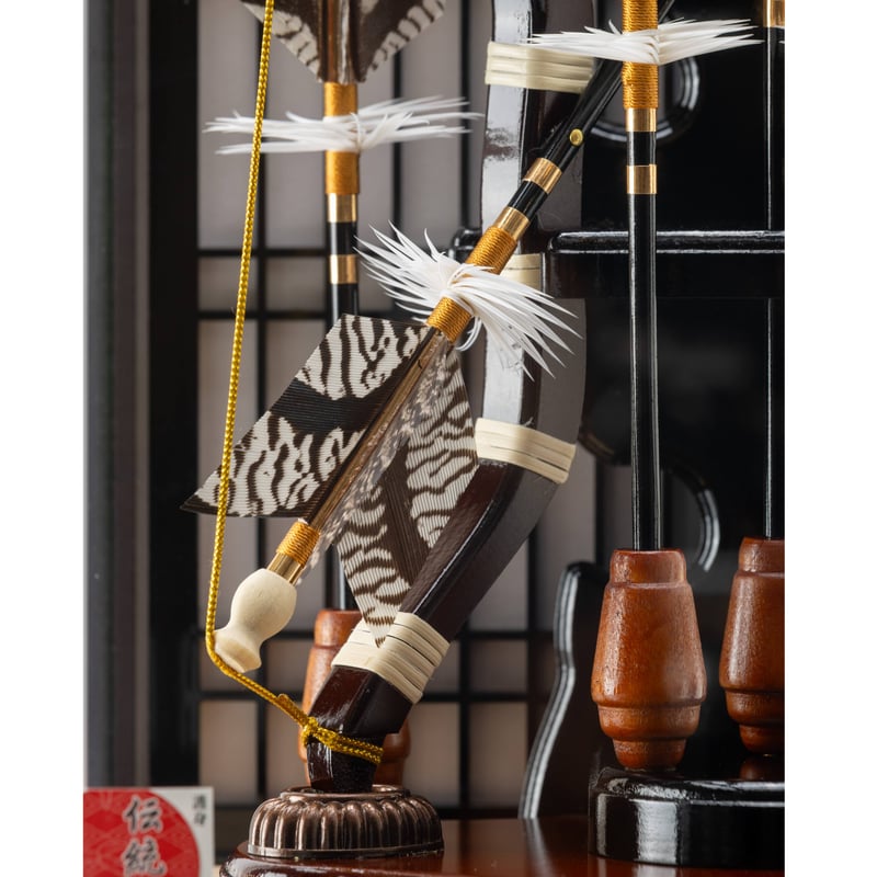 鳴弦」破魔弓飾り | 桂雛／小佐畑人形店