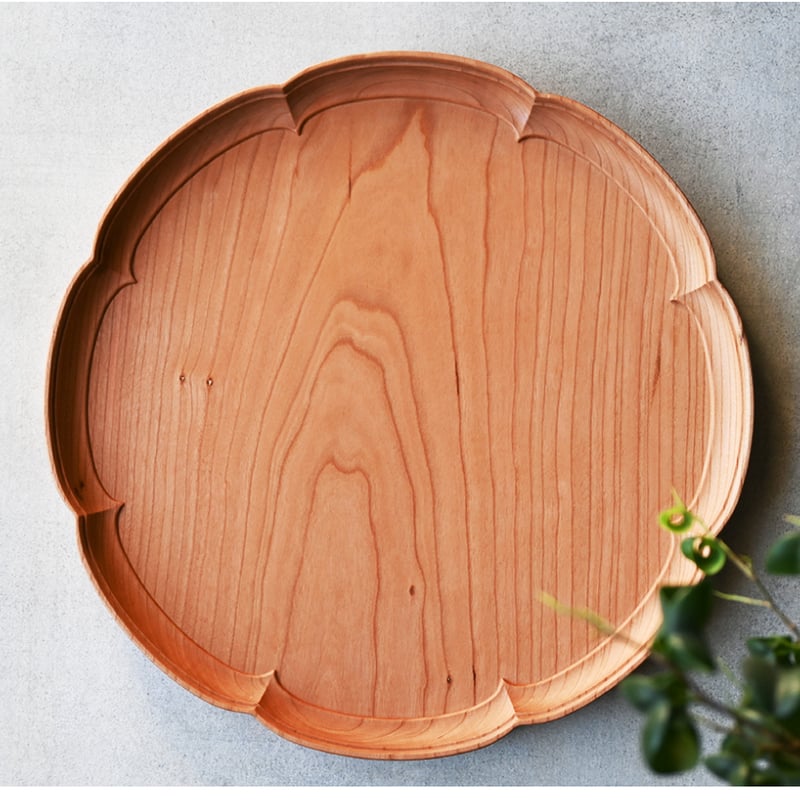 svale furniture/三木達也 飾り縁輪花盆φ315 svf‐201 | sv