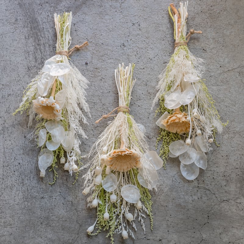 Tida Flowerのドライフラワーミニスワッグ（シックカラースワッグ