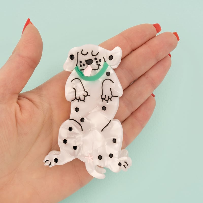 Coucou Suzette】Dalmatian ヘアクリップ | goldandbouncy