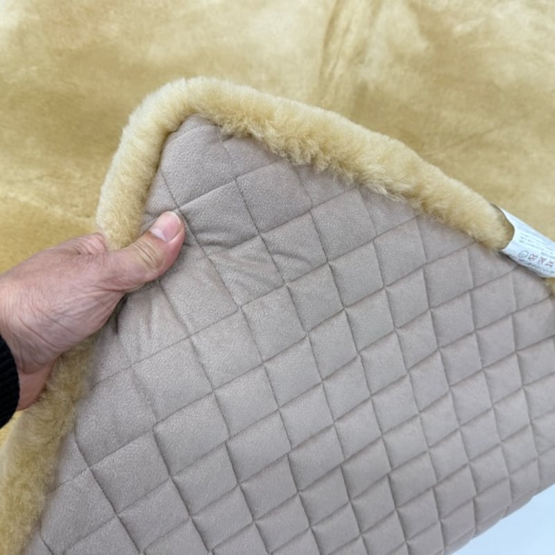 マスダ製 ムートンシーツ 毛長25mm （シングルサイズ） | （有）野田