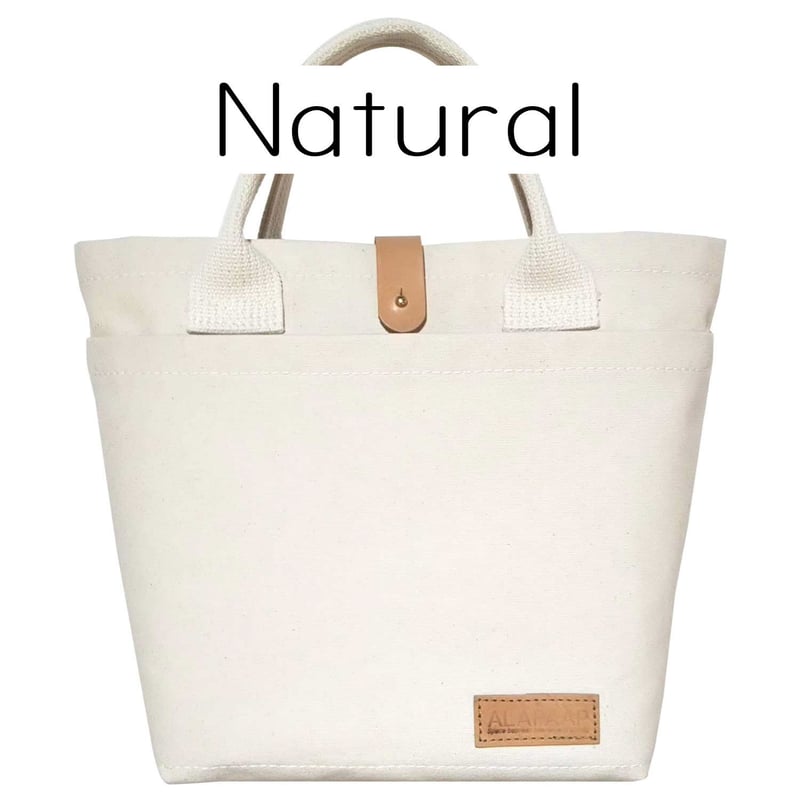 キャンバストートバッグ SSサイズ / 400 natural | alapaap