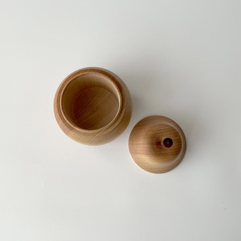 木製小物入れ りんご・洋ナシ カバザクラ | はちみせ （83）