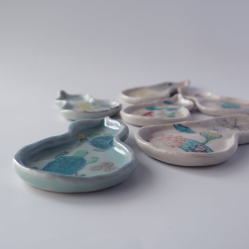 esou ceramics ／ ひょうたん豆皿 6-Type | はちみせ （83）
