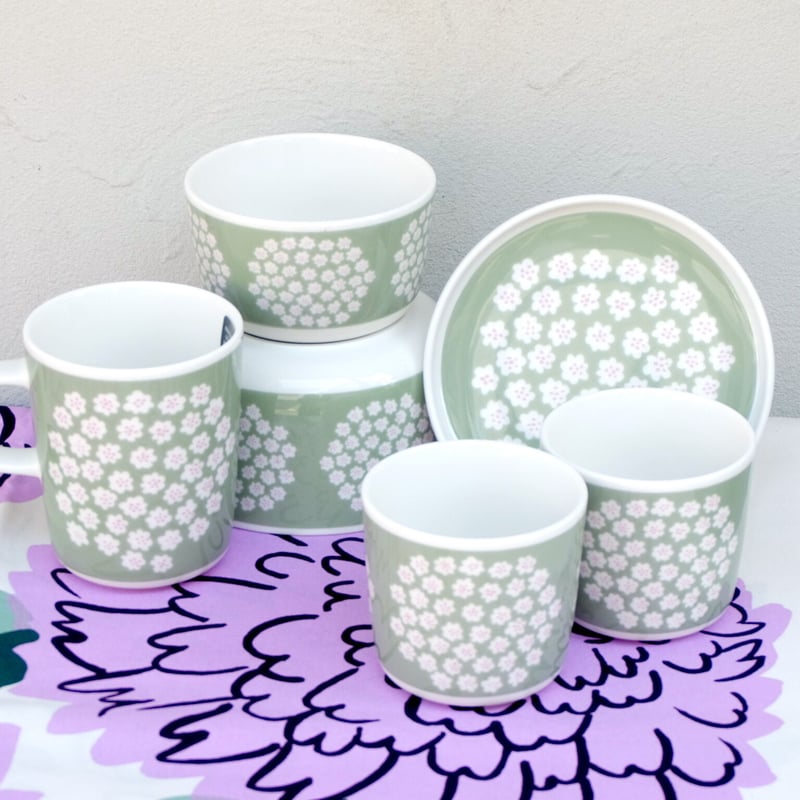 マリメッコ marimekko ＜Puketti＞ボウル(S)（グリーン）日本限定 | chuffy