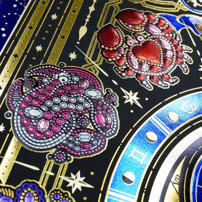 受注生産品 】 大箔力の技術 『 25色箔押し立体ポスター 』 | コスモ