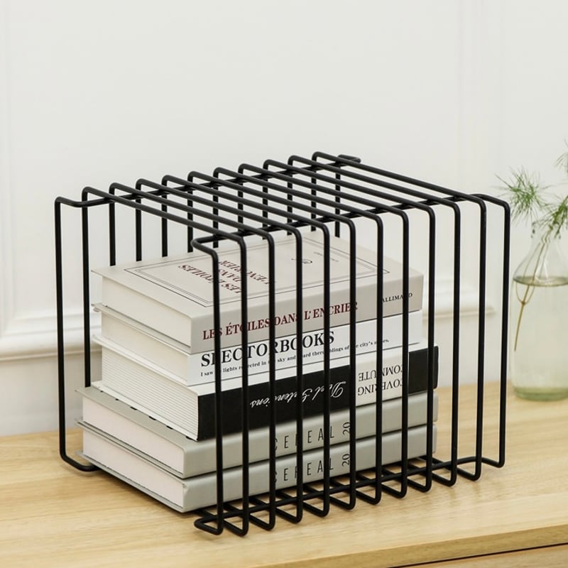 ワイヤー 多機能 マガジンラック 収納 ブックスタンド 全2色 | 70PARK