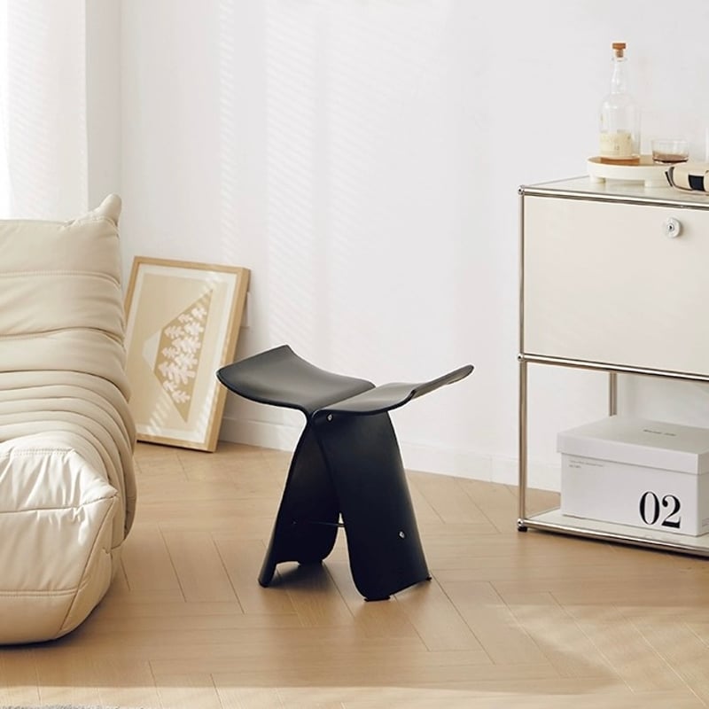 ブラック バタフライ スツール サイドテーブル チェア | 70PARK