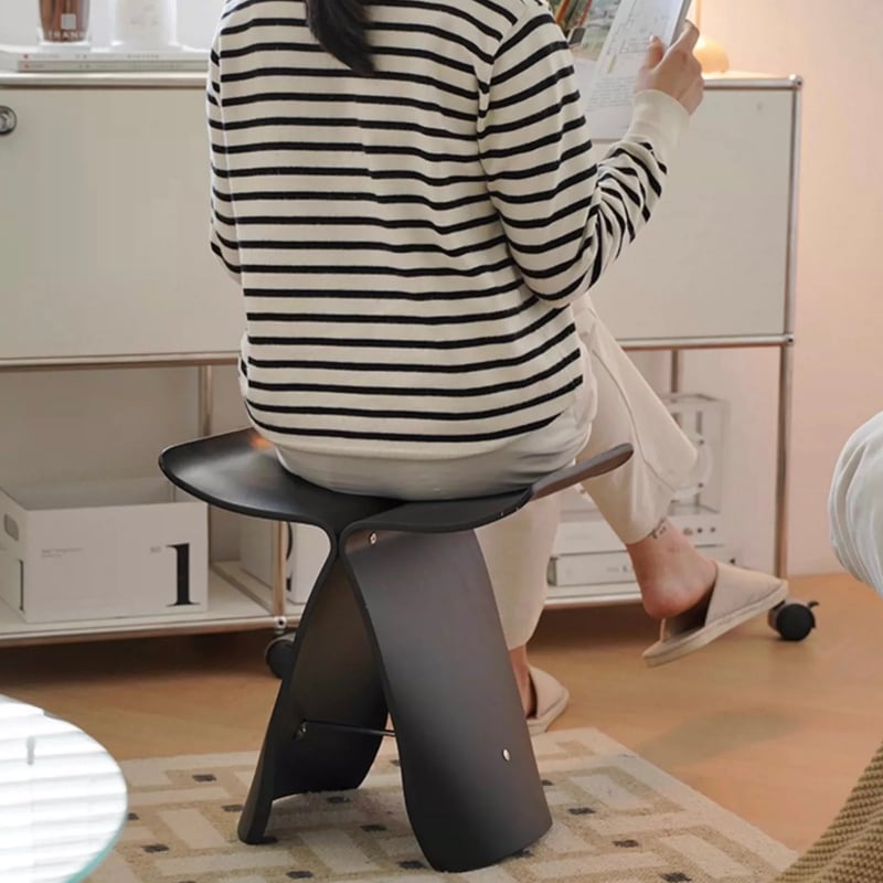 ブラック バタフライ スツール サイドテーブル チェア | 70PARK