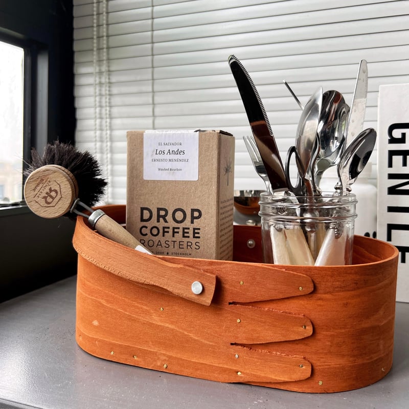 持ち手付き ウッド シェーカーボックス 収納 カゴ | 70PARK