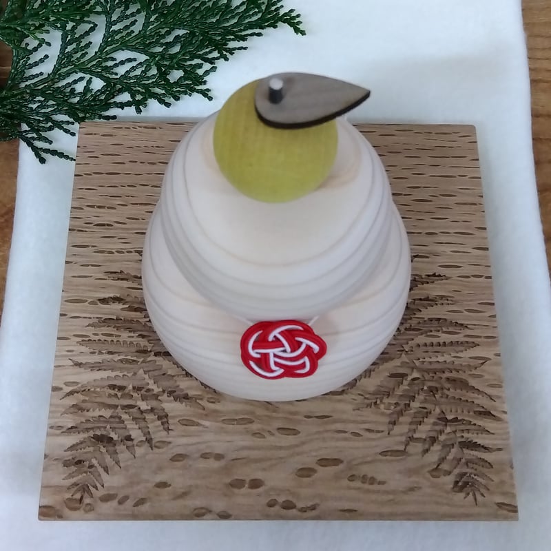 ヒノキの鏡餅 | Ki na li.