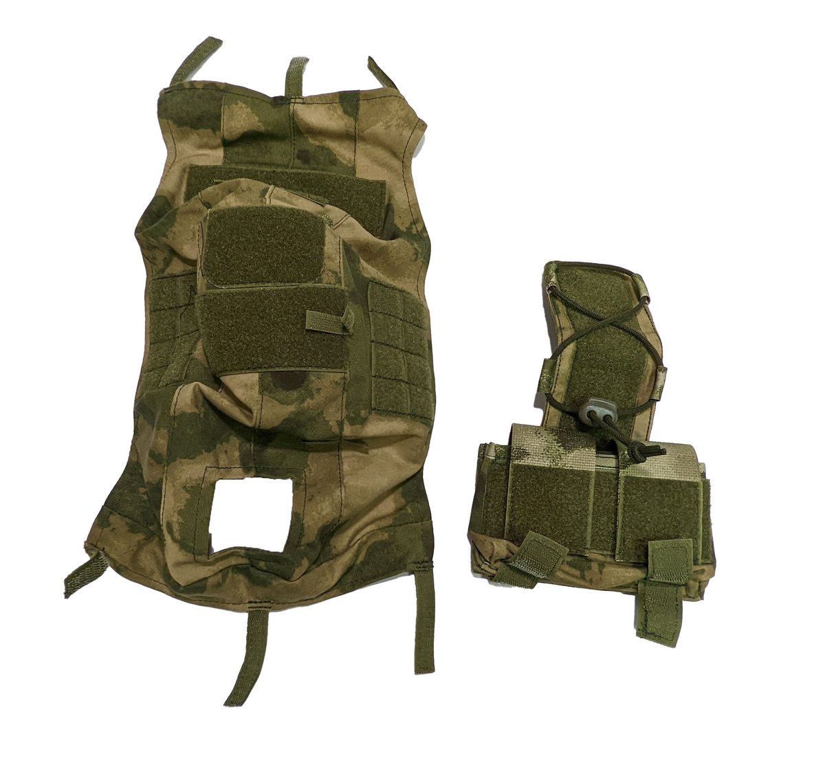 Classcom製 TOR ヘルメット カバー カウンターウェイトポーチ付き 迷彩