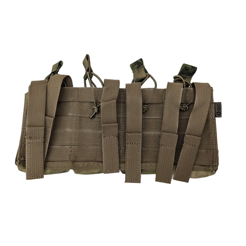 GearCraft製 4連 AK マガジンポーチ Molle 各迷彩 | ロシアの梅