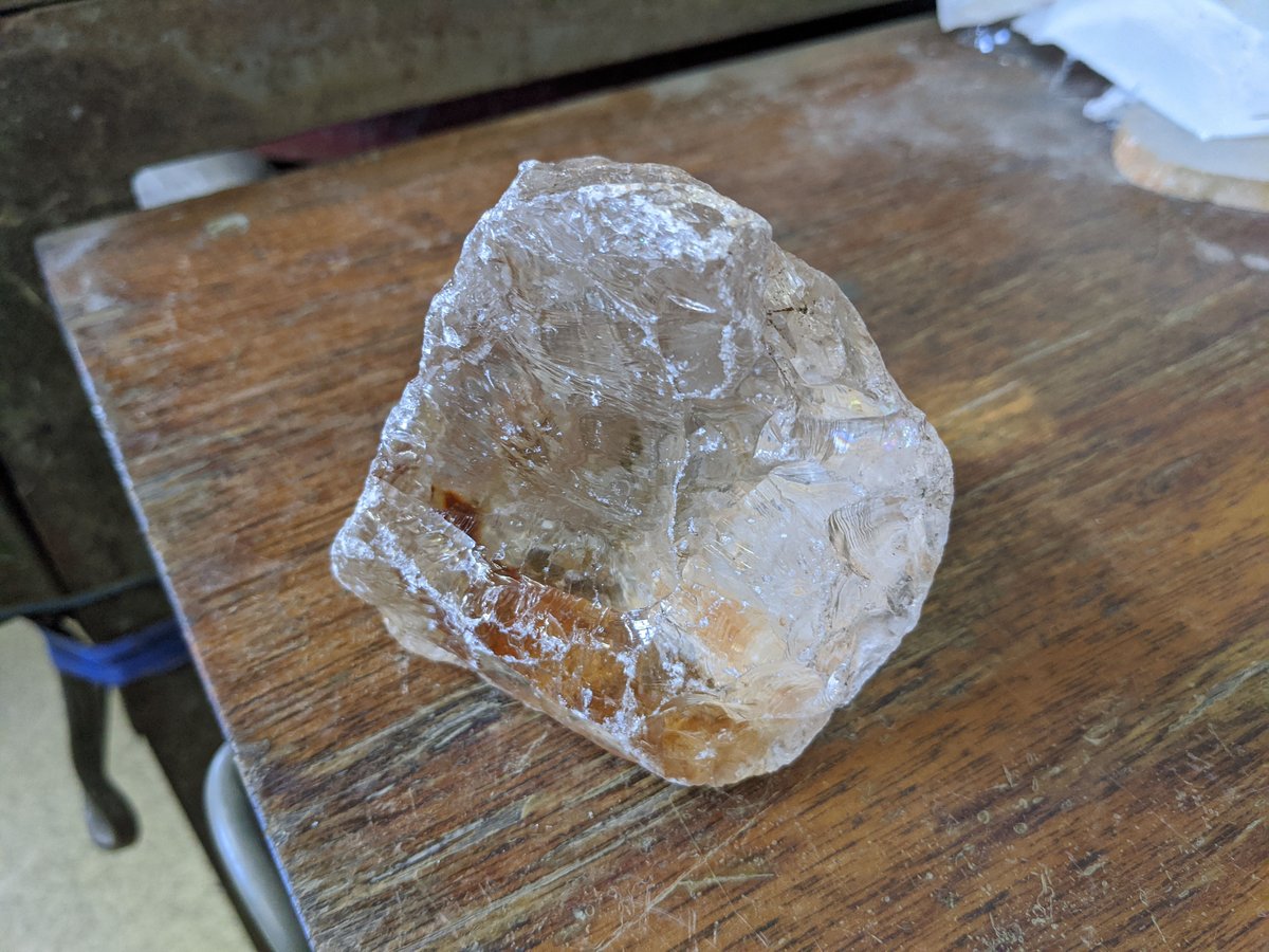 天然水晶ぐい呑 作品名 「白雪」 | TO LABO