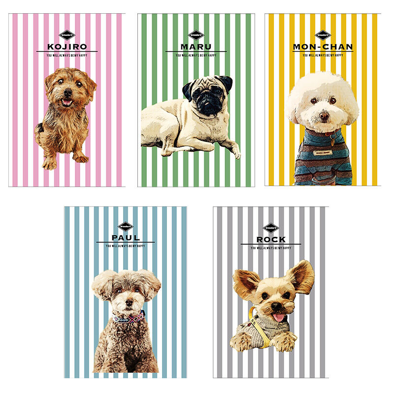 ワンコ写真アート加工オーダー（プリント5枚付） | wonder9【うちの子