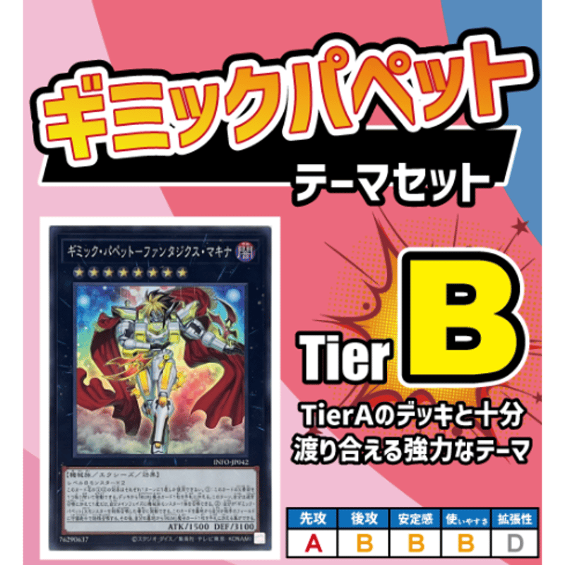 ☆遊戯王OCG ギミックパペット デッキ・メインパーツセット (2024年7月