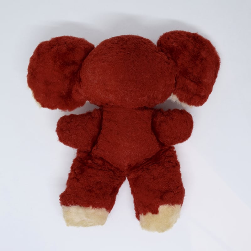 旧ソビエト チェブラーシカ レアカラー レッド ぬいぐるみ | Kitten Blue