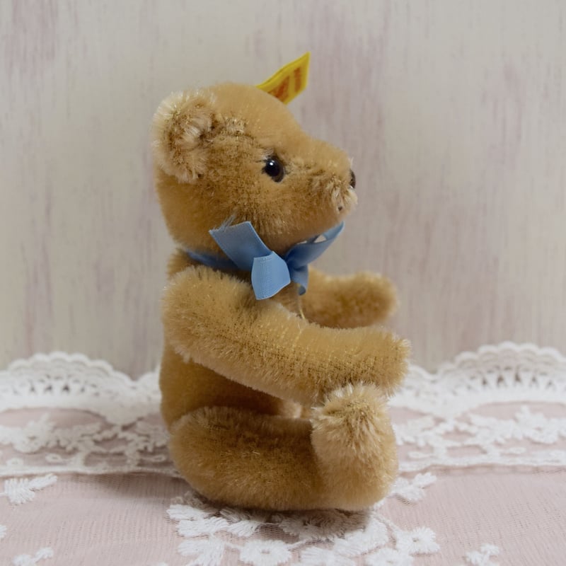 シュタイフ ミニチュア テディベア ベージュ 1980年代 | Kitten Blue