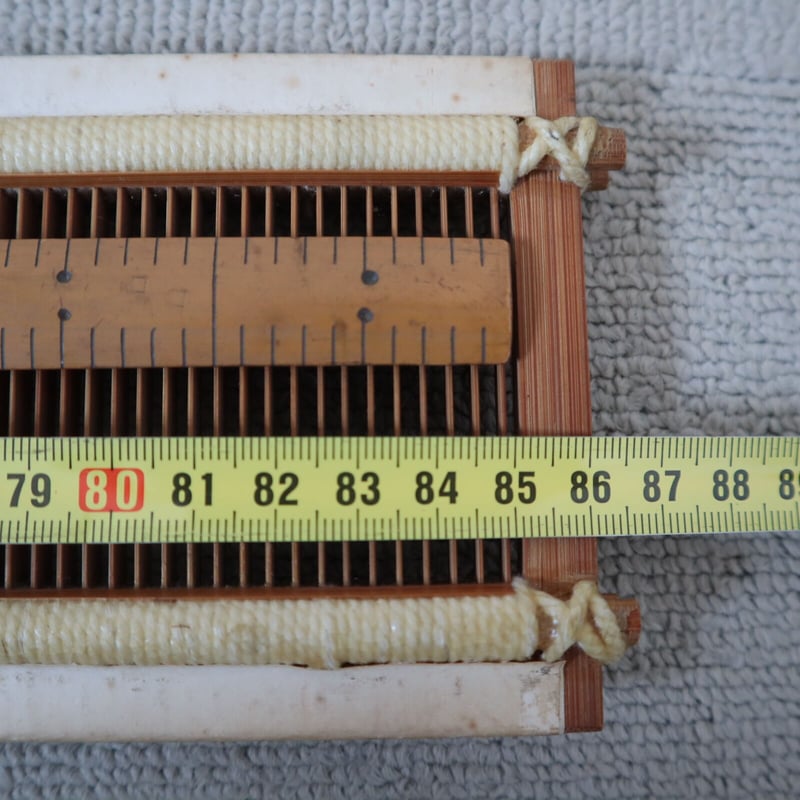筬 70cm(1cm間 10羽）☆新品　送料無料☆　機織り　手織り　おさ　手織 R075】<東京手織>竹筬 10cm間40羽 内寸85.1cm | 染め・織り道具 SH
