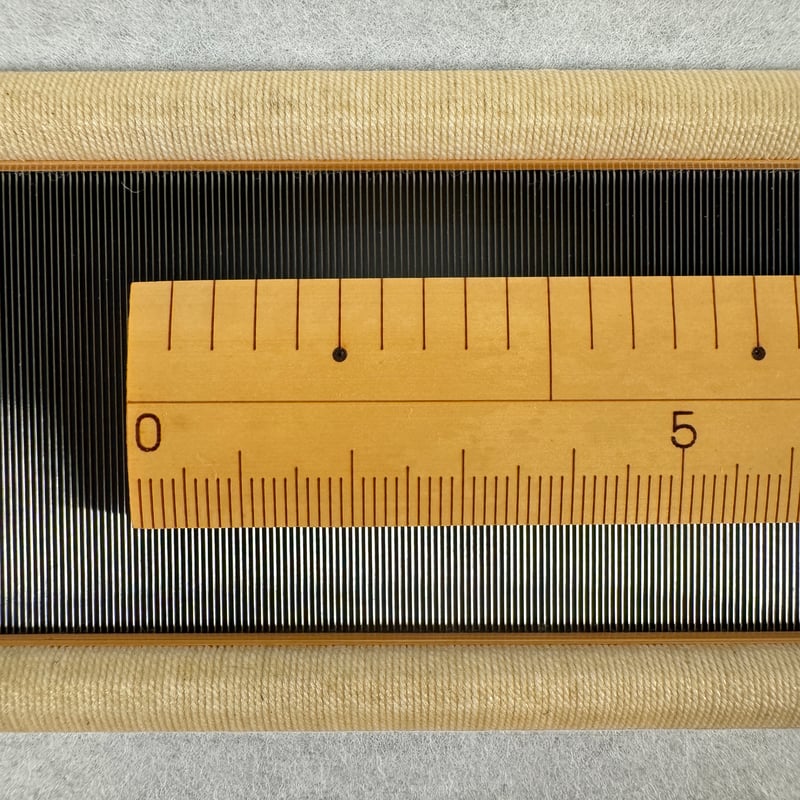 筬 60cm(鯨1寸間 30羽）☆新品　送料無料☆　機織り　手織り　おさ　手織 D597】<オサクマリード>金筬 鯨60羽 内寸50cm | 染め・織り道具 SHIRO.
