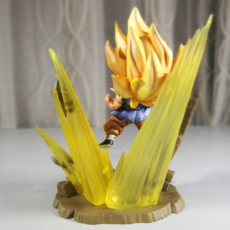 ドラゴンボール 組立式フィギュア 超サイヤ人3孫悟空（GT）リペイント