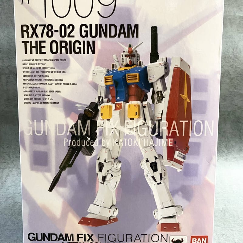 GFF METAL COMPOSITE #1009 ガンダム ジ・オリジン RX-78-02