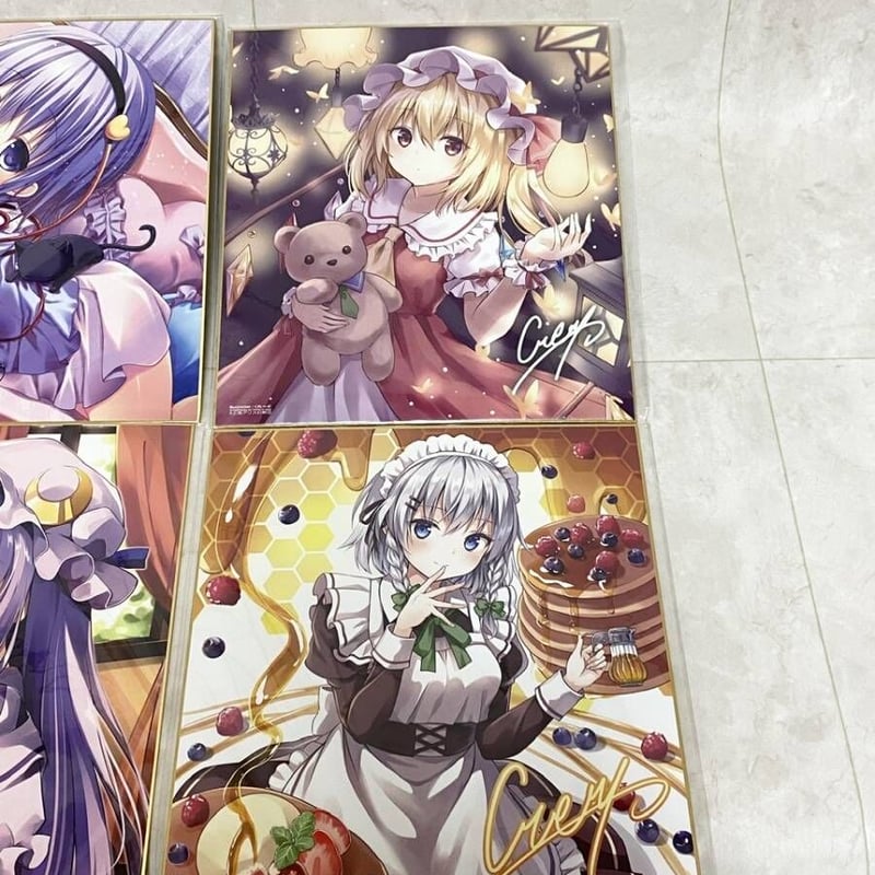 東方project サイン入り色紙10枚セット | HYPER MOTTY STORE