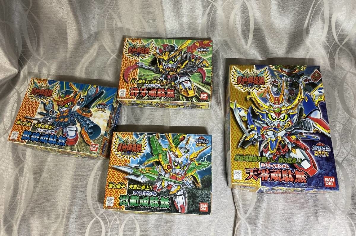 SDガンダム BB戦士 新SD戦国伝 武神輝羅鋼 12体セット 天零頑駄無 鉄機