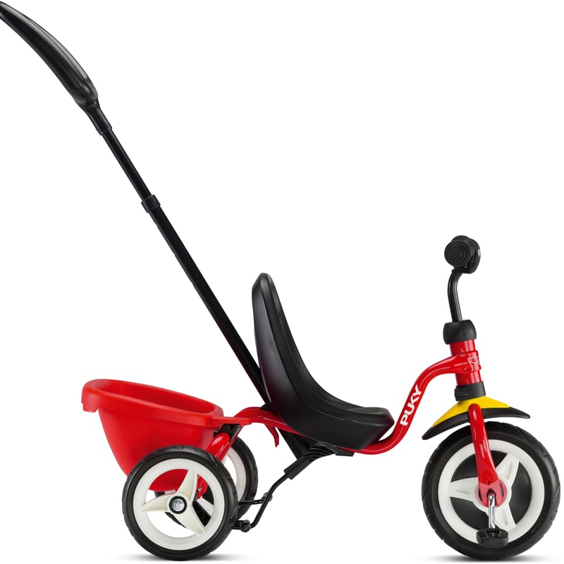2才-〉PUKY プッキー社 押し棒付き三輪車 CAT1 赤 | TOYS&GIFT MOMO