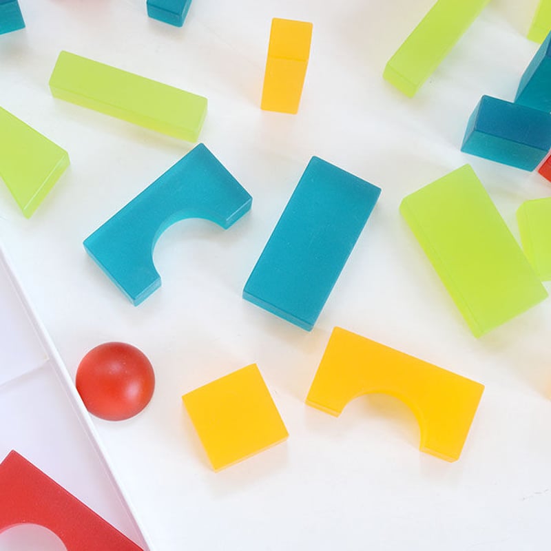 4才-〉Lumiブロック ビタミンカラー (28ピース) | TOYS&GIFT MOMO