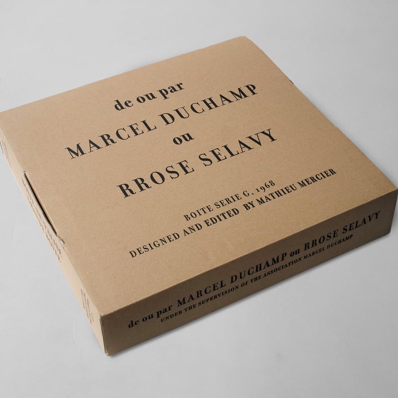 マルセル・デュシャン チェス・ボックス Galerie Ronny Van de