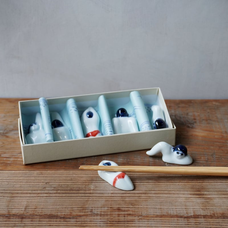 昼寝／スイマー 箸置き5個セット | sen no STORE