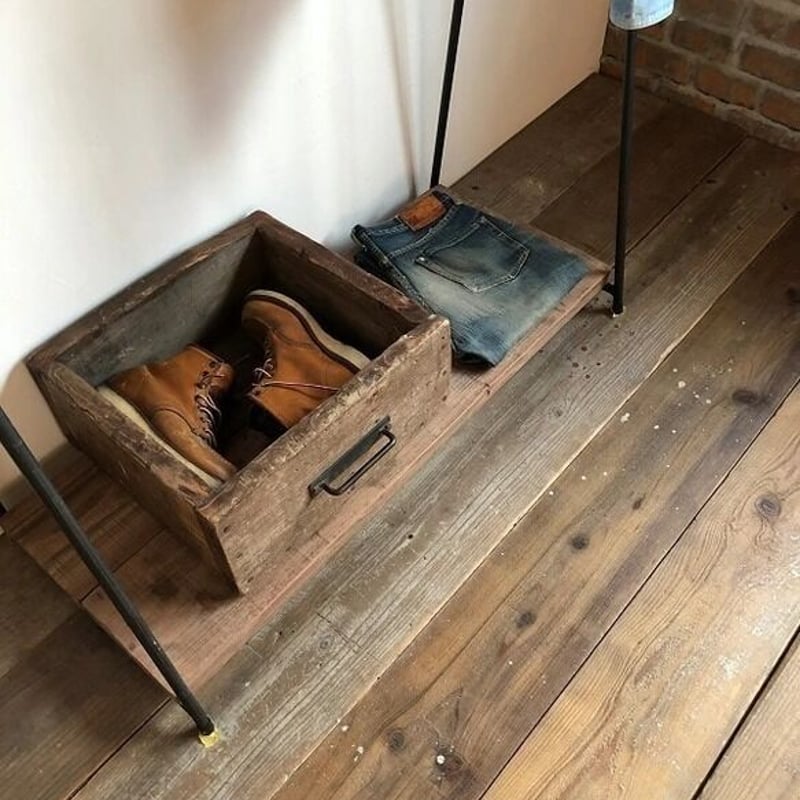 数量限定 SNNK ハンガーラック アイアン 古材 インダストリアル